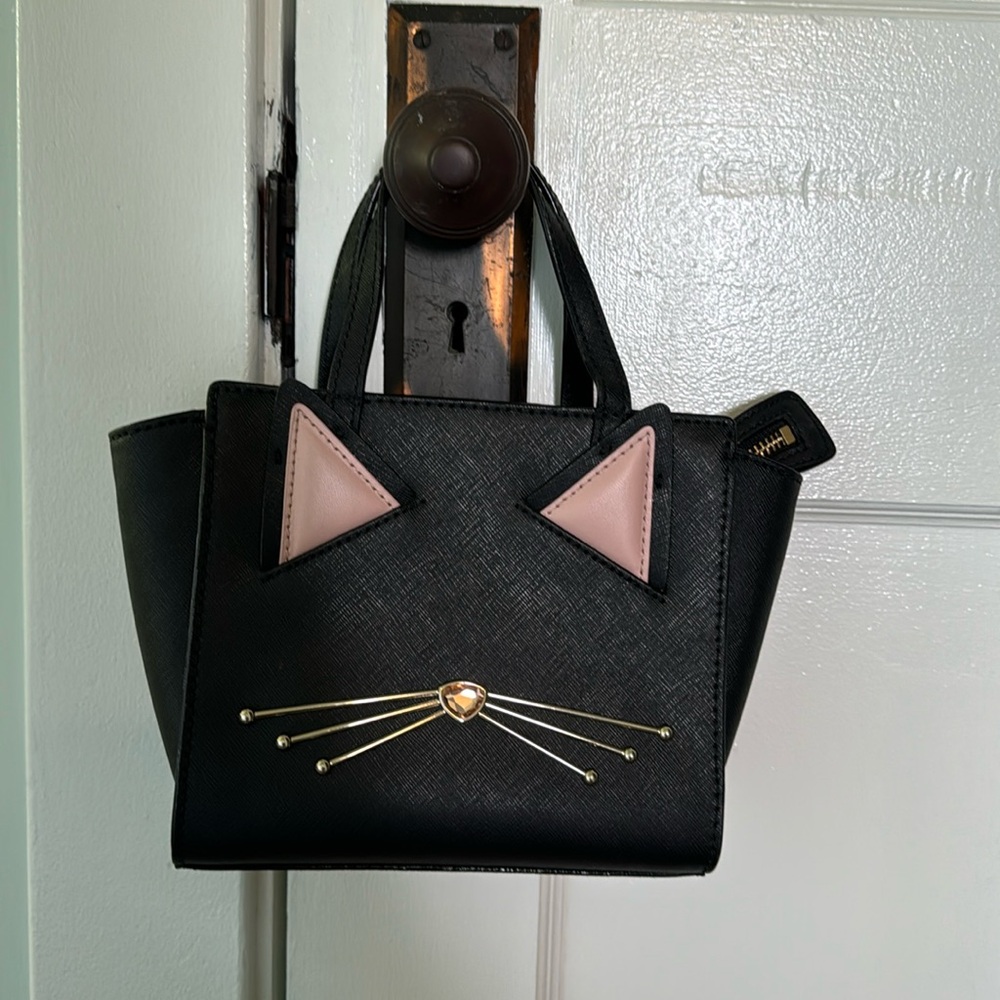 Kate spade mini Hayden jazz things cat